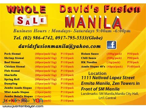 David's Fusion Manila .